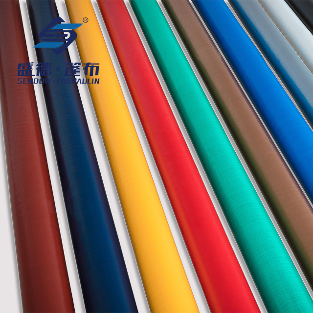 مخصص البولي ايثيلين قماش القنب HDPE القماش المشمع رولز الأزرق والبرتقالي PE القماش المشمع لفة